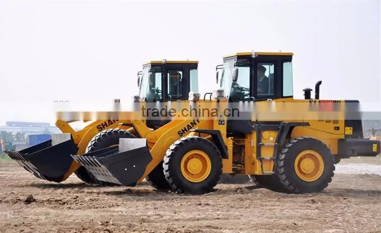 2017 China famous 3ton wheel loader SHANTUI brand SL30W with cheap price