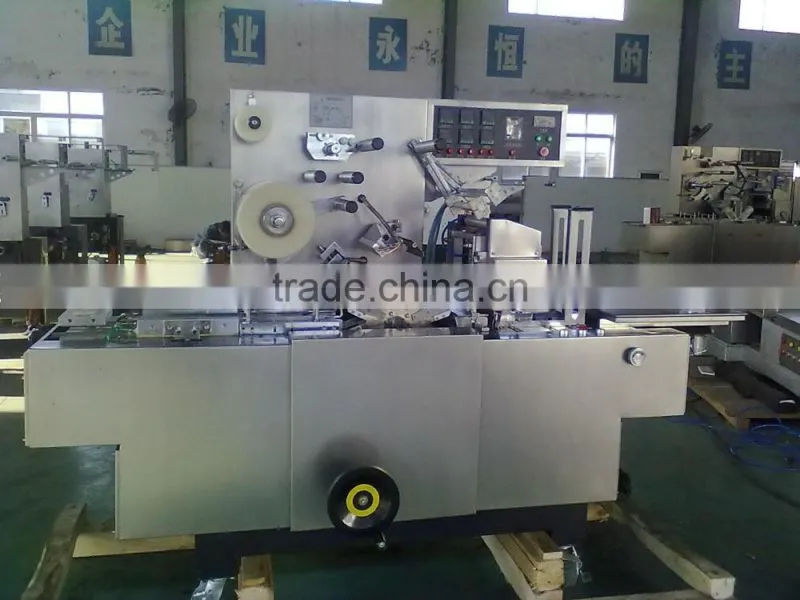 Model 2000B Cellophane overwrapping machine, cigarette box wrapping machine