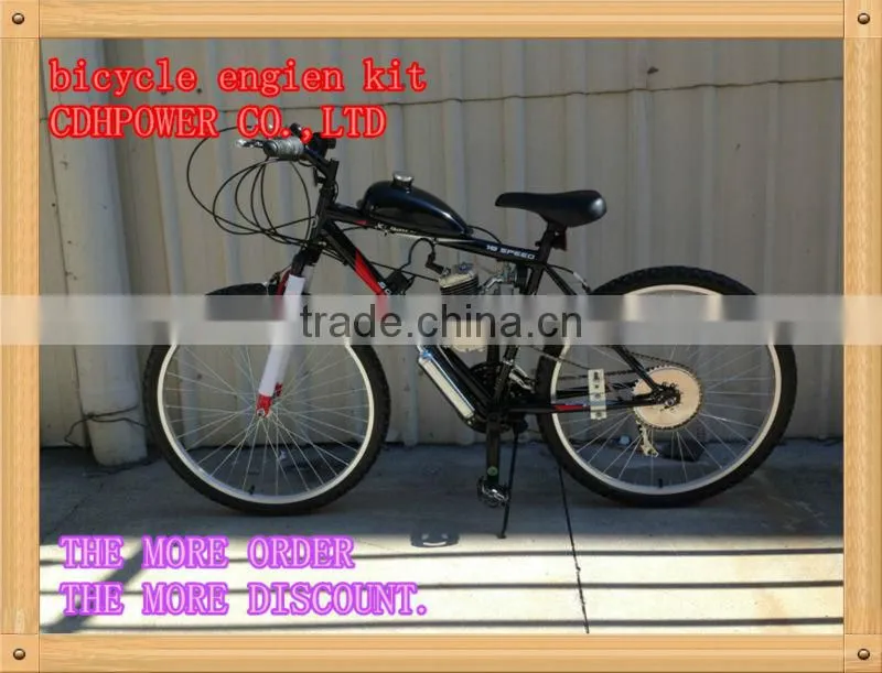 kit motor 80cc bicicleta / bicicleta con motor/bicicleta motorizada a gasolina