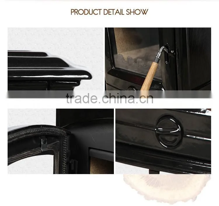 New wood hearth type indoor stoves wood burning fireplace used to house warming at low degree