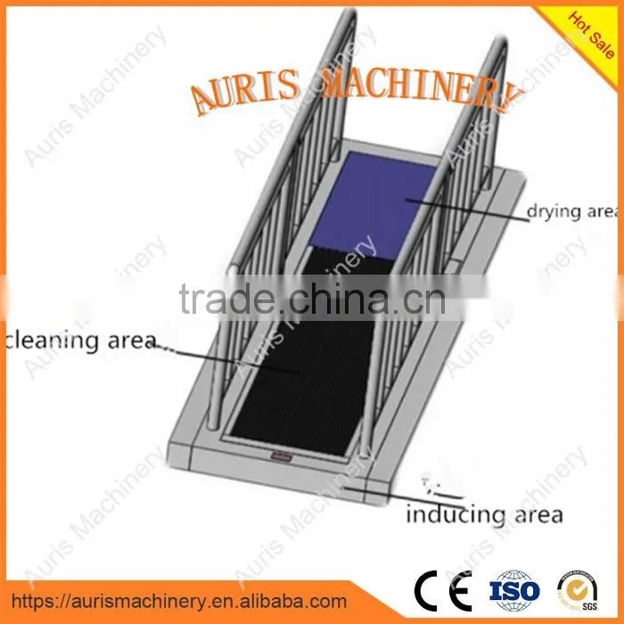 shoe cleaning machine/shoe sole brush machine
