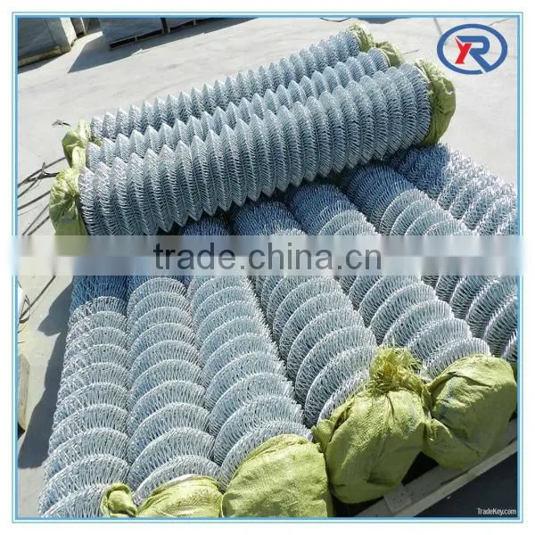 china supply cheap price galvanized chain link fence