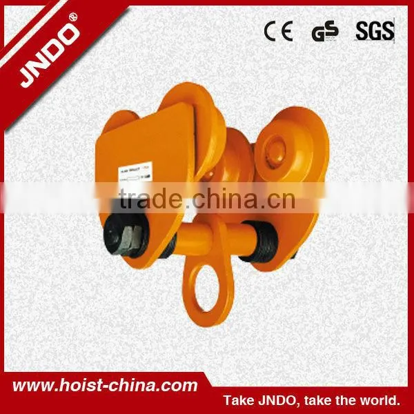2013 good quality equipment chain block trolley