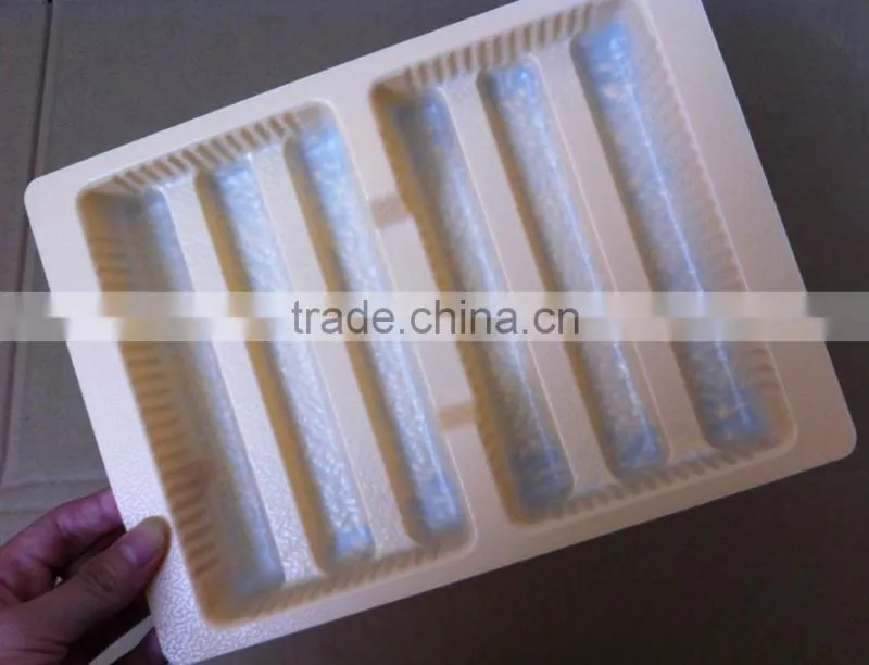 Customized ampoules vials plastic pharmaceutical packaging tray
