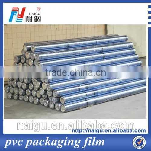Super transparent pvc wrapping plastic film for packaging