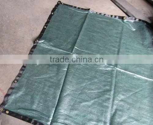 PE UV resistant balcony plastic green shade cloth
