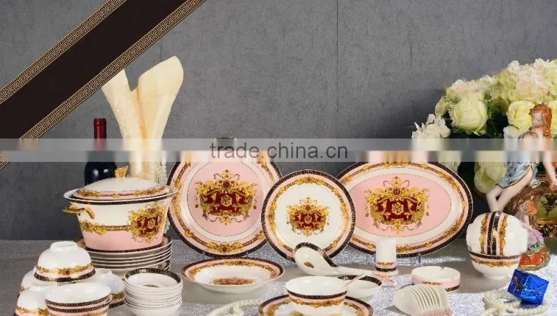 New procelain product bone china dinnerware set