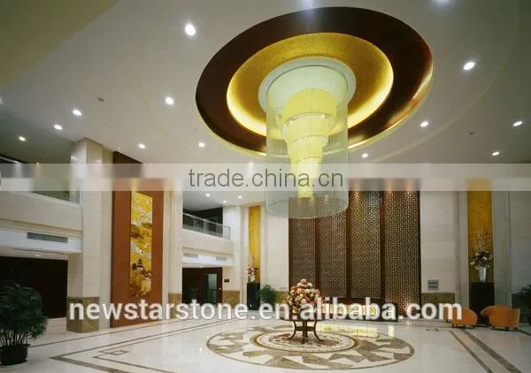 Newstar Marble Medallion Pattern Floor Tile Design Waterjet Mosaic
