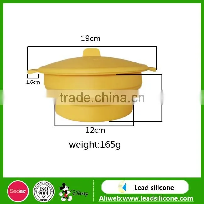 Food grade unbreakable microwave safe silicone bowls