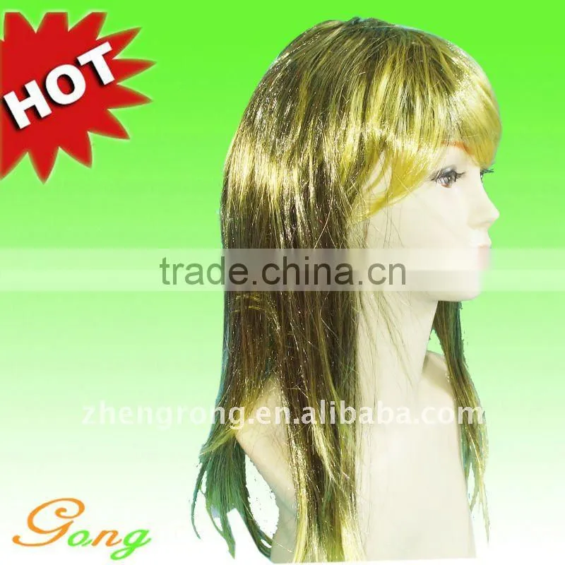 2012 most newest Cosplay Costume Kinky curly costume wig