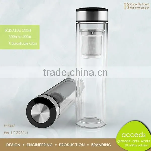 Hight quality products bottle with tea infuser from alibaba trusted suppliers