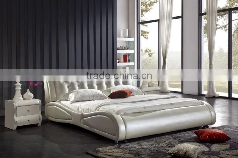 Custom Made Commercial Hotel Bedroom Furniture Double Beds Set