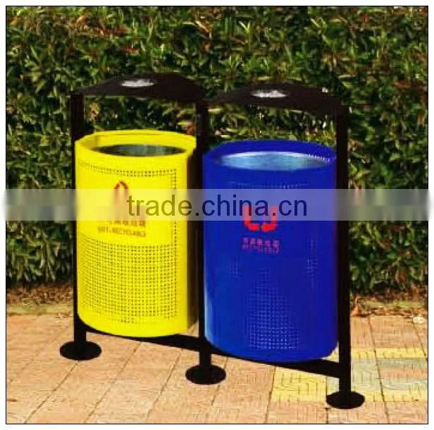 2013 AMAZING!!PARK STREET LITTER BIN STAINLESS STEEL GARBAGE BIN