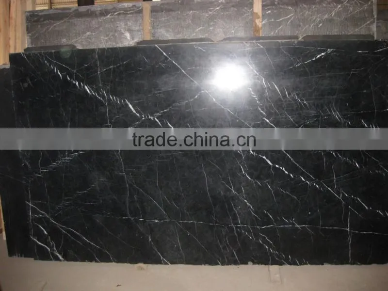 Cheap Chinese black marble slabs and tiles for sales