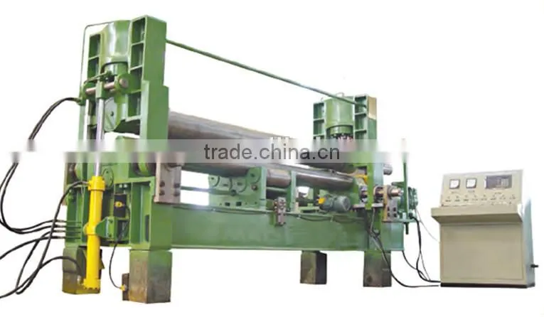 hydraulic rolling machine with prebending