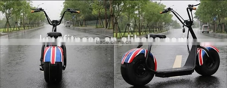2016 Citycoco electric Harley style Adult Electric Scooter 2 Wheels Electric motorcycle