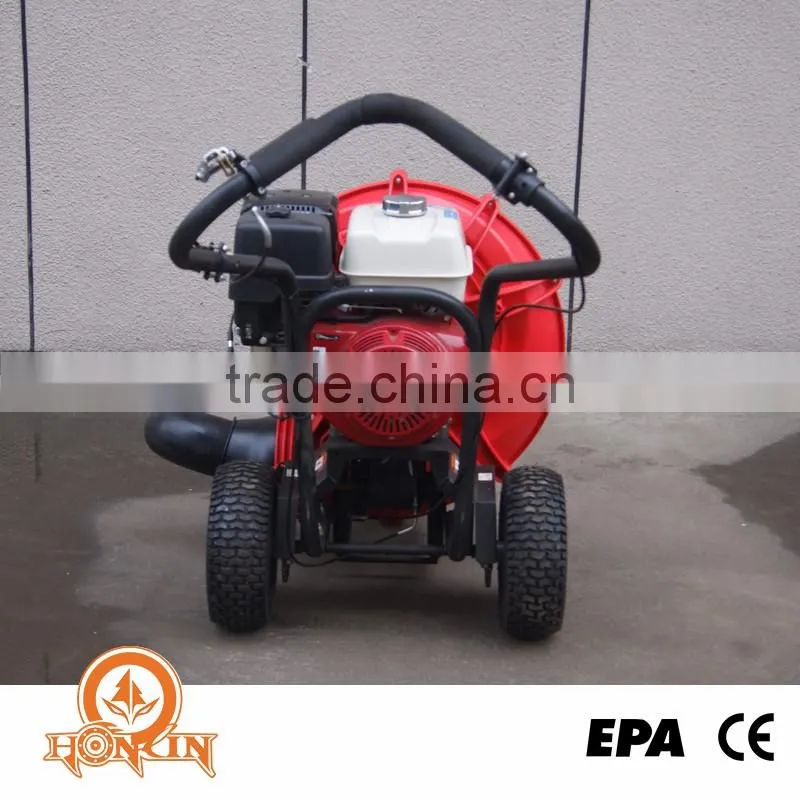 With 18 months warranty 13HP Honda gasoline engine Chinese professional vacuum leaf blower machine