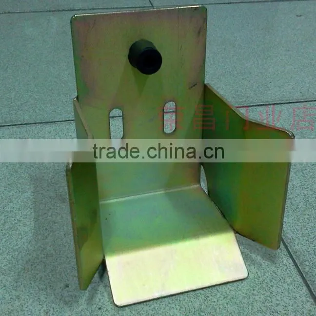 sliding gate stopper and gate meeting point