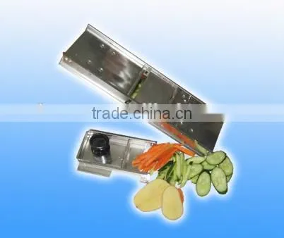 home use manual stainless steel vegetable slicer / mandolin slicer