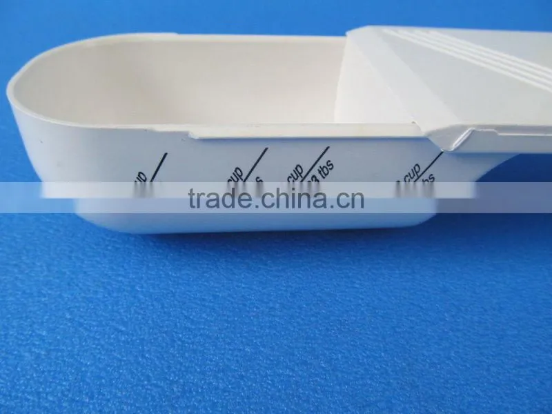 Hot sale Elegant Adjustable plastic measuring scoop, OEM plastic measuring scoop Shenzhen maker