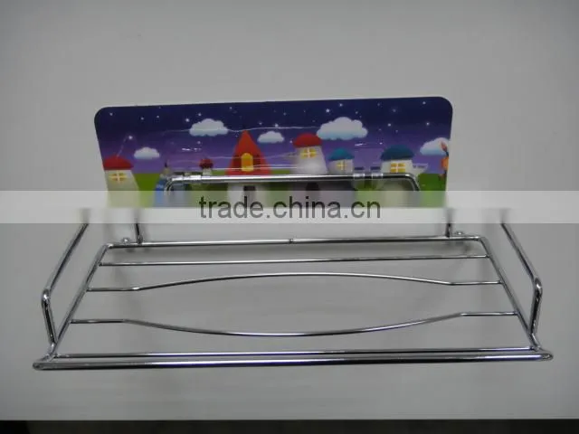 Magic sticky facial tissue paper holders