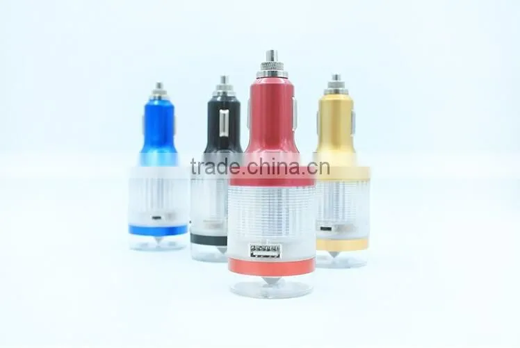 2016 new design safety hammer car charger with flash light