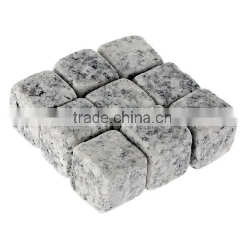 9pcs Whisky Ice Stones Set Drinks Cooler Cubes Beer Rocks Granite