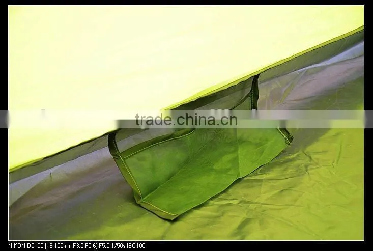 Hot selling double camping tents with bright color