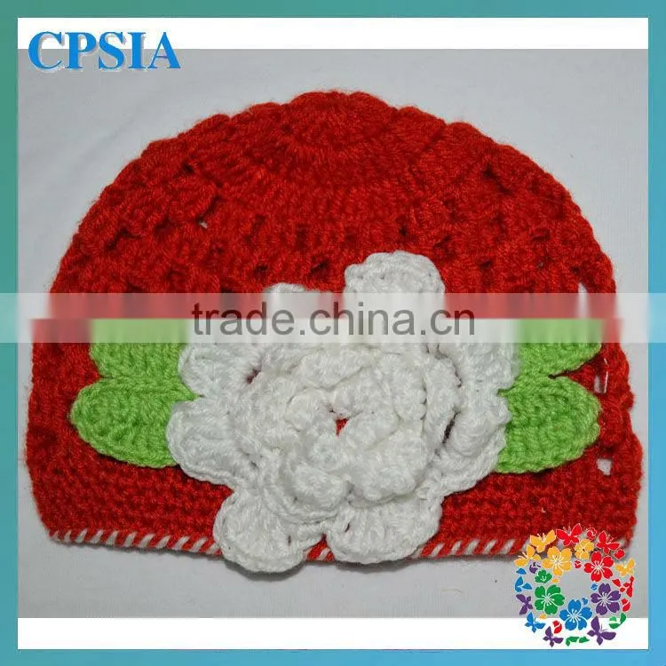 Infant owl hats baby hats with braid