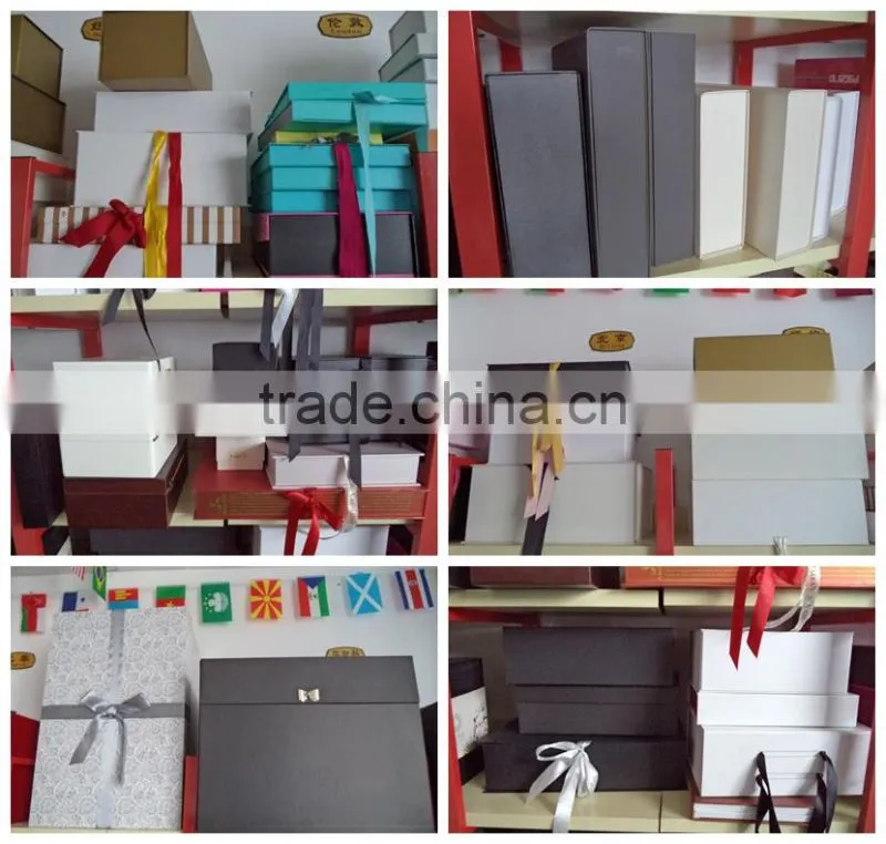 2015 Newest Boxes Strong Corrugated Shipping Boxes With Handle ,White Mailing Boxes For Man's Suit Gift Packing