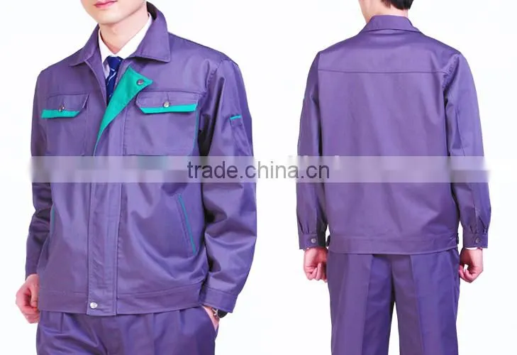 2016 OEM unisex engineering overall industrial uniforms workwear