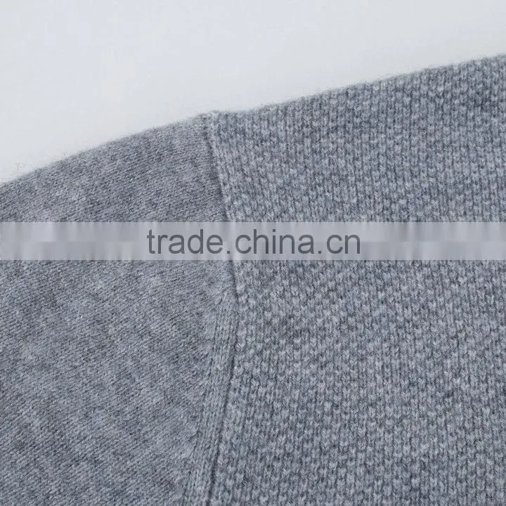 computerized sweater knitting machine for men grey woolen sweater knitting with cheape 1/4zipper machine price