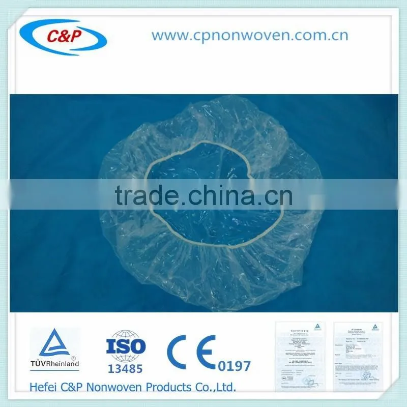 medical transparent PE equipment covers /banded bags for Cardio drape pack