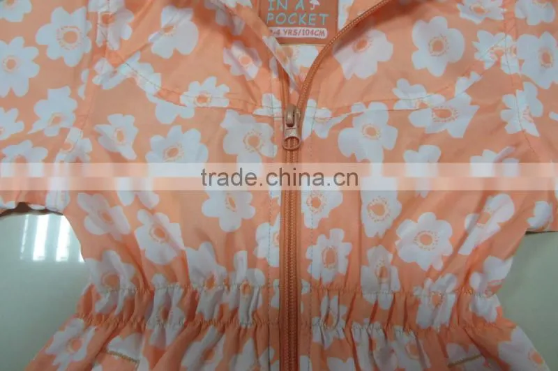 wind and rain in spring and autumn TOPOLINO girls trench coat jacket