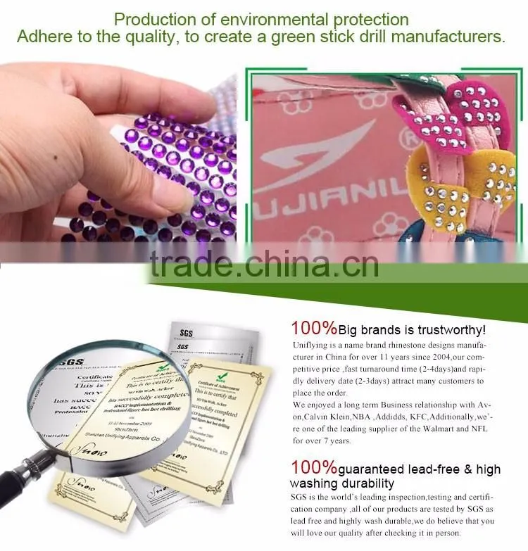 Wholesale Custom Glitter Crystal Sticker Diy Self Adhesive Back Glue Acrylic Rhinestone Sticker
