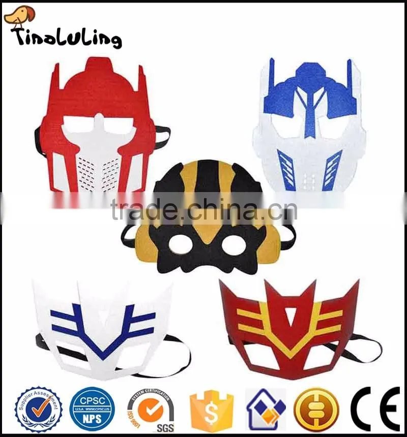 The new masquerade masks children cartoon Transformers mask