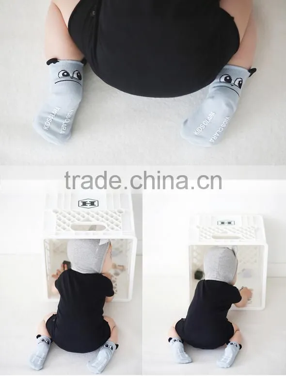 free shipping kids short 100% cotton socks cute baby tube socks
