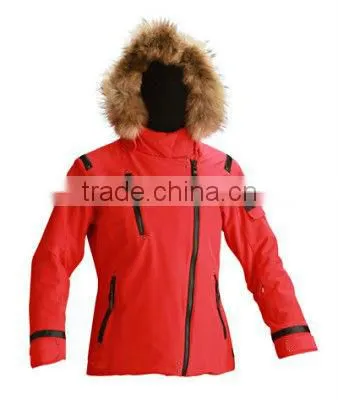 Fashion style! Hot selling elegant women fox fur winter jacket