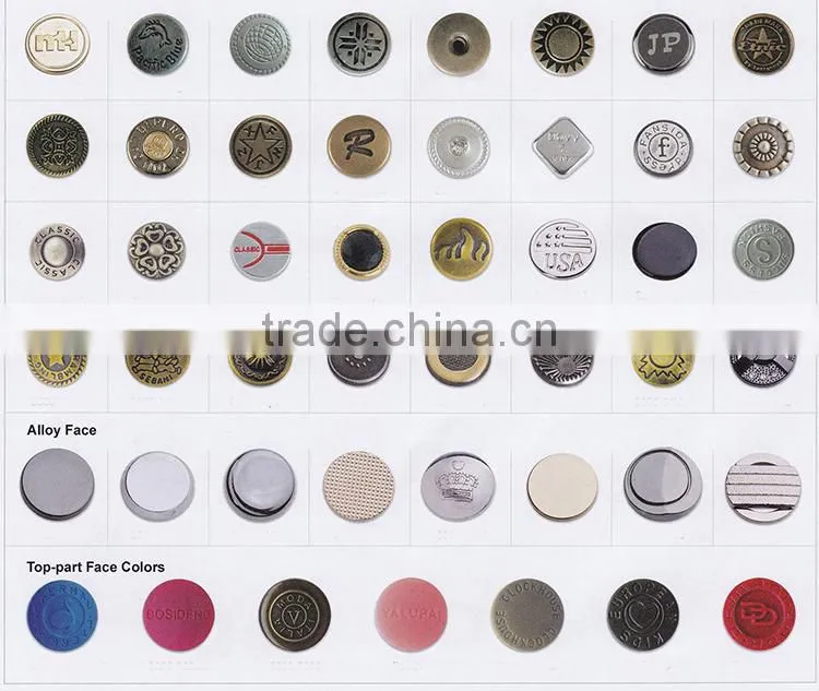 Hot Sale Fashion Design Custom Pearl Spring Snap Button