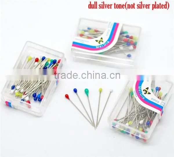 Newest 10Boxes(10X45PCs) Colorful Drop Craft Sewing Pins