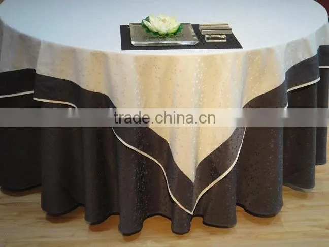 luxury party Table cloth cover for wedding restaurant