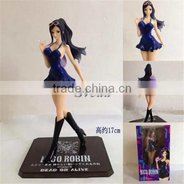 Hot Japanese Anime figure One Piece action figure Mini PVC figure set of 5pcs