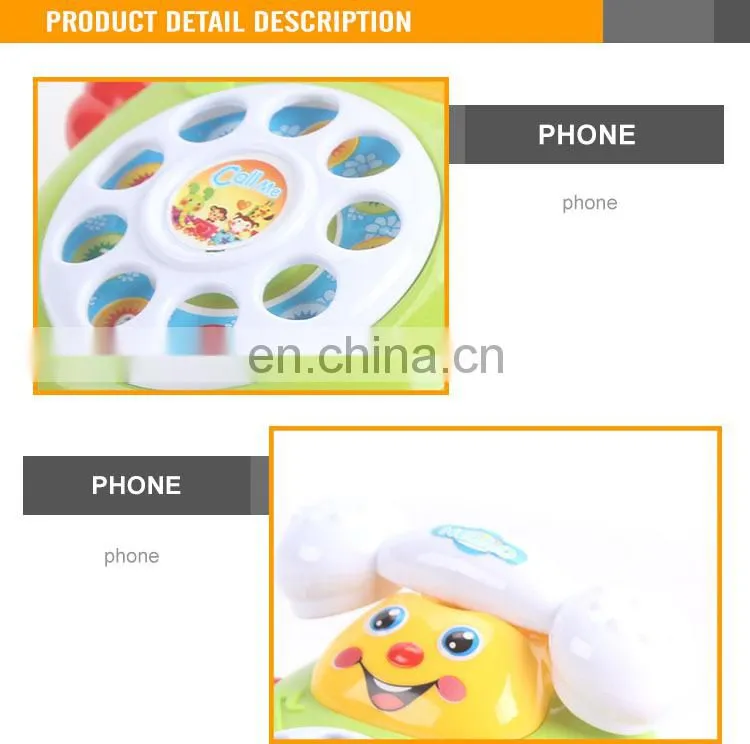 Hot sale funny assemble toy plastic cell phone toy