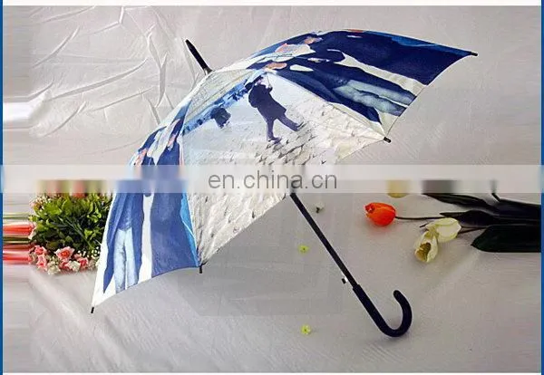 Straight Umbrella Aluminum Folding Picnic Table With Umbrella
