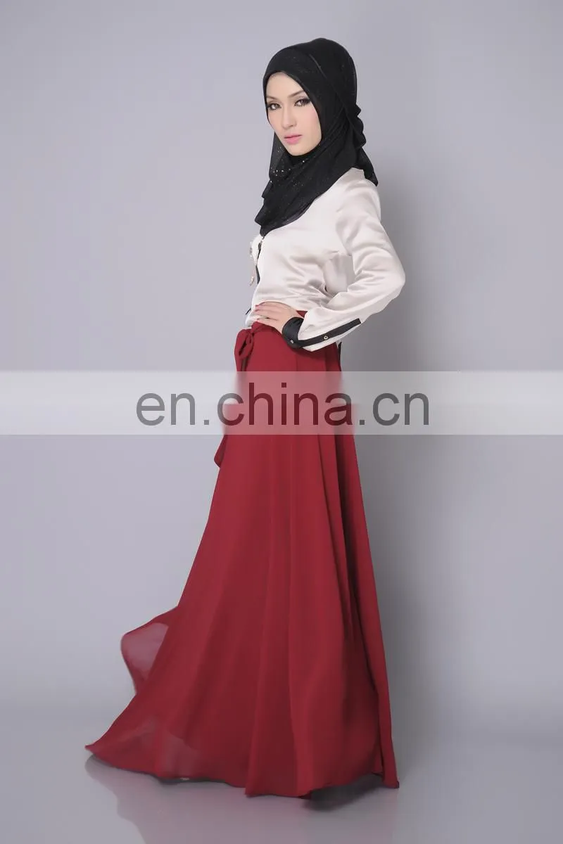 Hot sale cheap dress fashon design traditional long skirt