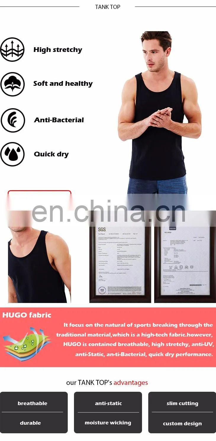 summer burnout drop armhole 95% cotton 5% plain spandex stringer mens blank custom tank top men gym