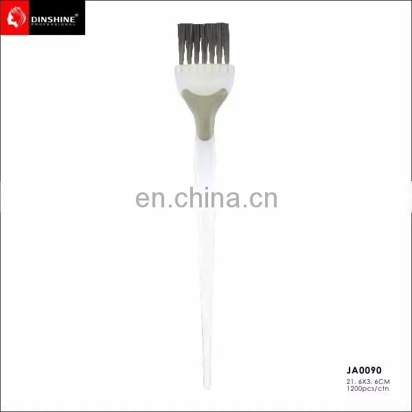 beauty salon plastic transparent white coloring brush cutter