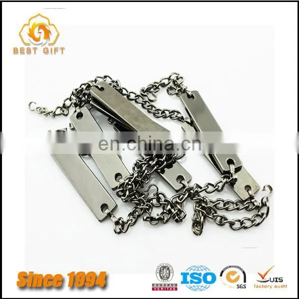 Guangdong Factory Wholesale Custom Cheap Hardware Bag Accessories Gold Letter Logo Plate