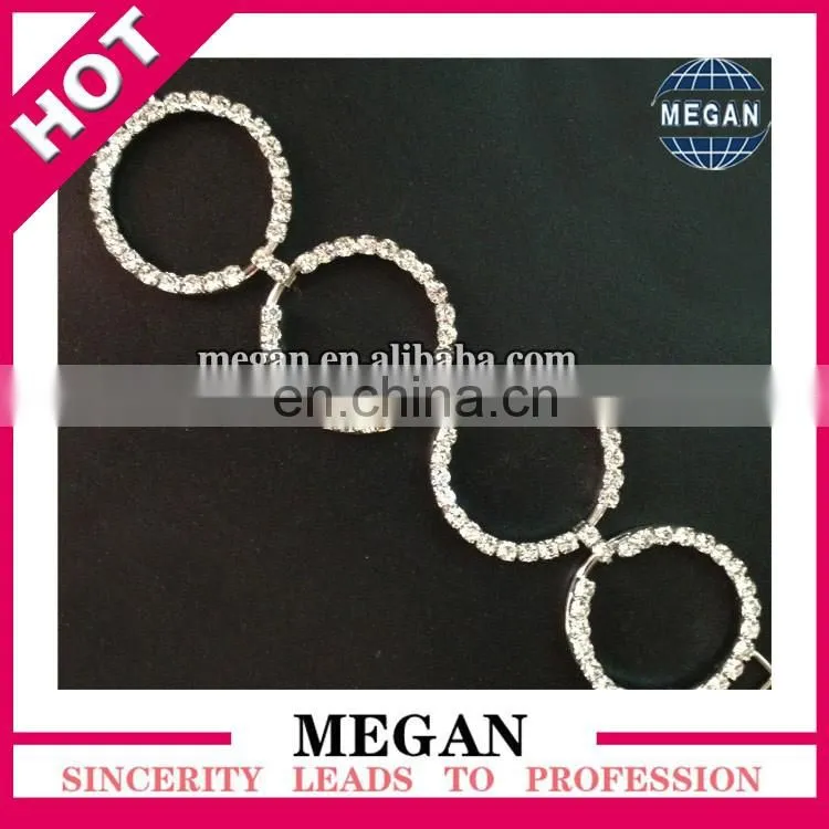 rhinestone chain connectors for Bikini / swimwear