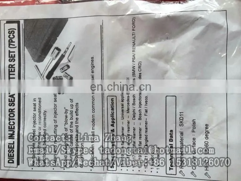 STAR PRODUCT --DENSO INJECTOR SEAT CUTTER (7PCS)